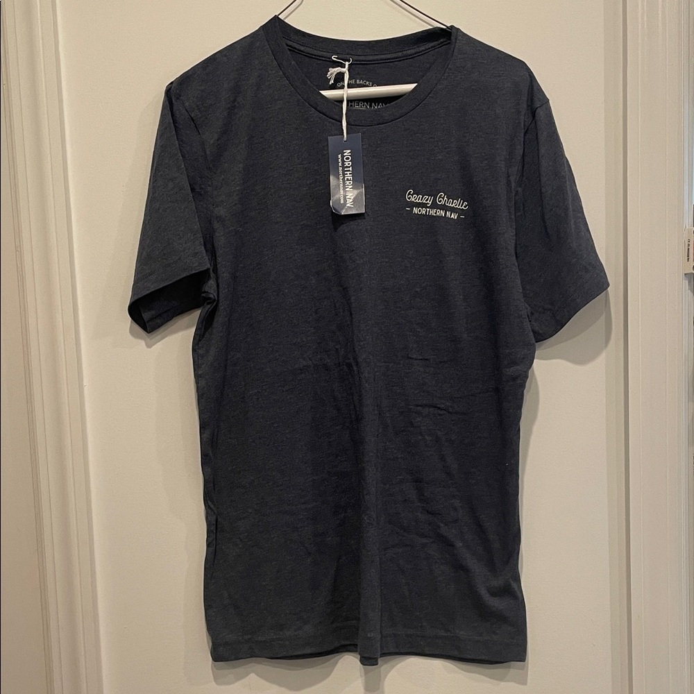 Navy Blue Men's T-Shirt